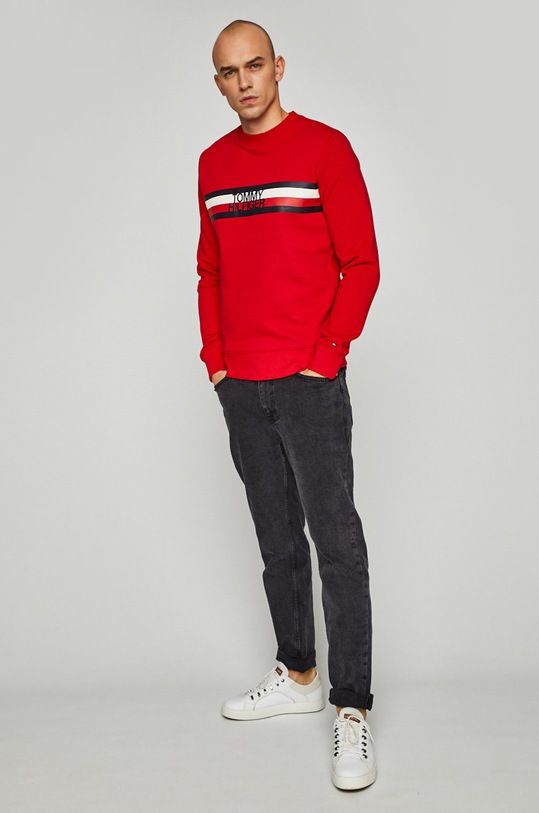 Tommy Hilfiger - Mikina MW0MW09067 červená SS19