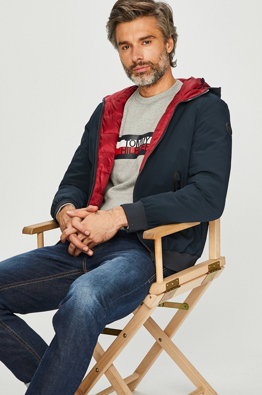 Tommy Hilfiger - Mikina sivá MW0MW09067