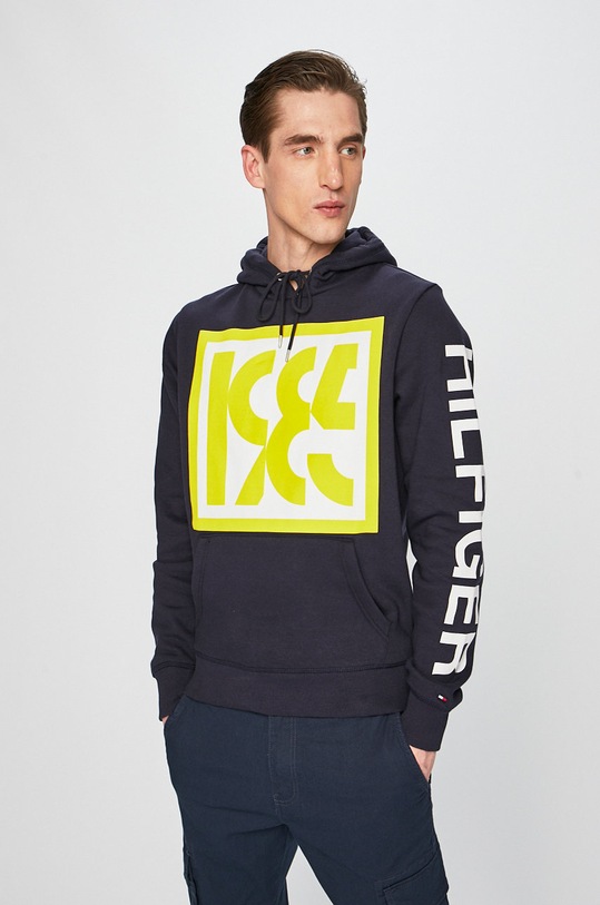 Tommy Hilfiger - Mikina s kapucňou tmavomodrá MW0MW08890