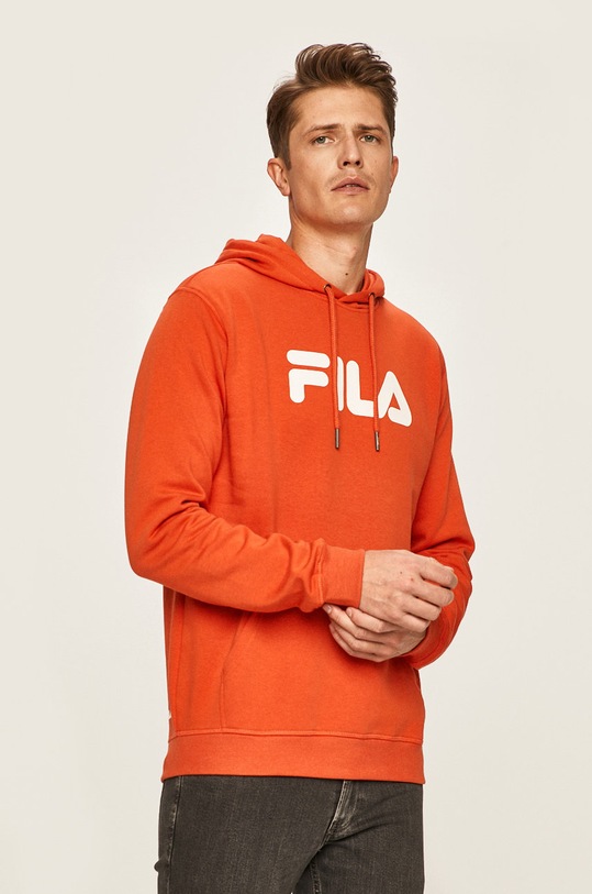 Fila - Μπλούζα με κουκούλα πορτοκαλί 681090
