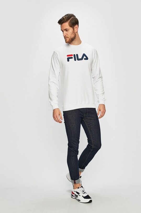 Odzież Fila - Bluza 681091 biały