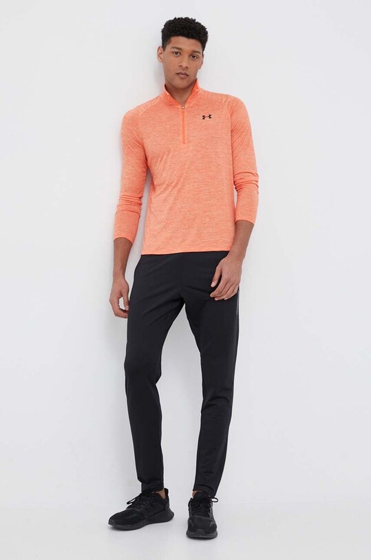 Under Armour bluza treningowa Tech 2.0 1328495 pomarańczowy SS25