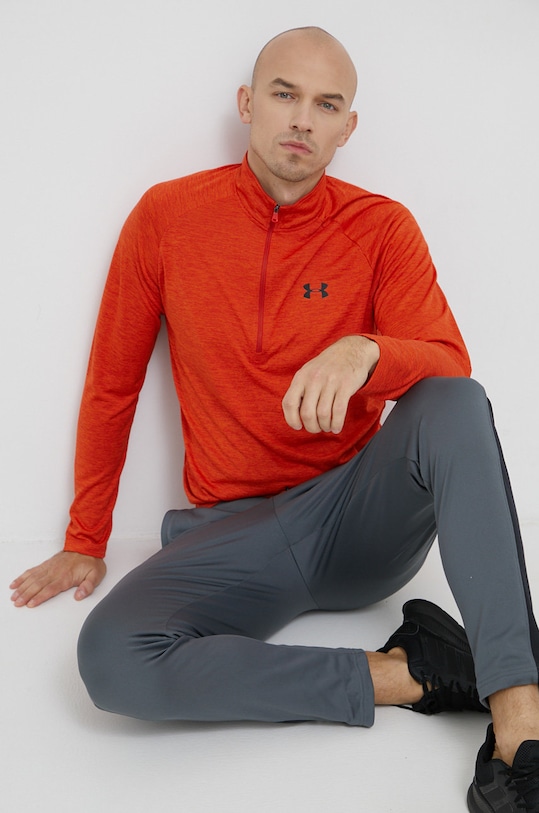 Under Armour bluza treningowa Tech 2.0 1328495 pomarańczowy SS25