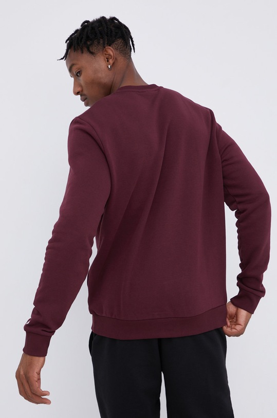 Odzież New Era Bluza 11863703 bordowy