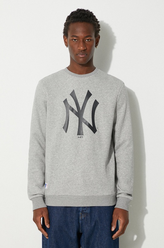 New Era - Majica bez kapuljače siva 11863704