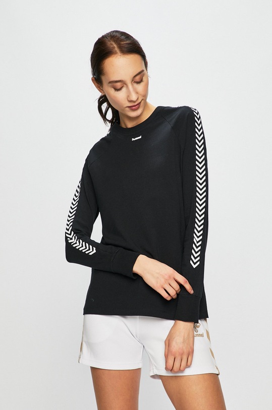 Hummel - Bluza print negru 203634