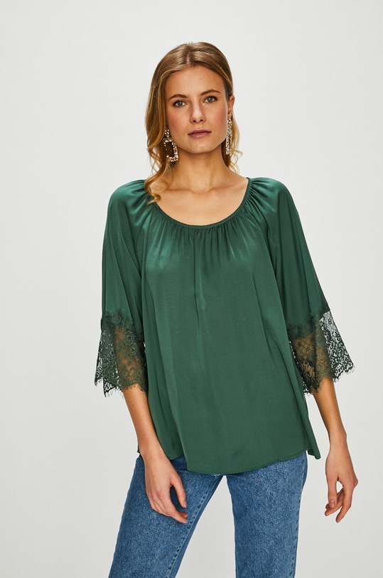 Vila - Bluza uni turcoaz 14051340