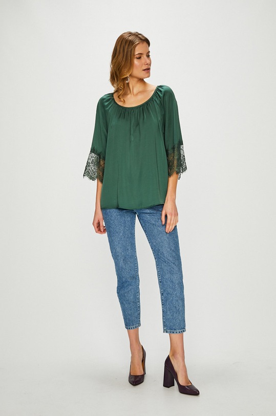 Vila - Bluza 14051340 turcoaz SS19