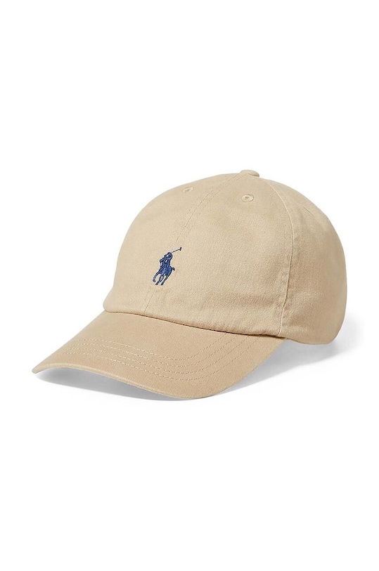 Polo Ralph Lauren - Дитяча кепка аплікація коричневий 323552489002