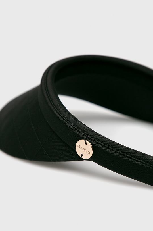 Seafolly - Daszek 71365.HT czarny SS19