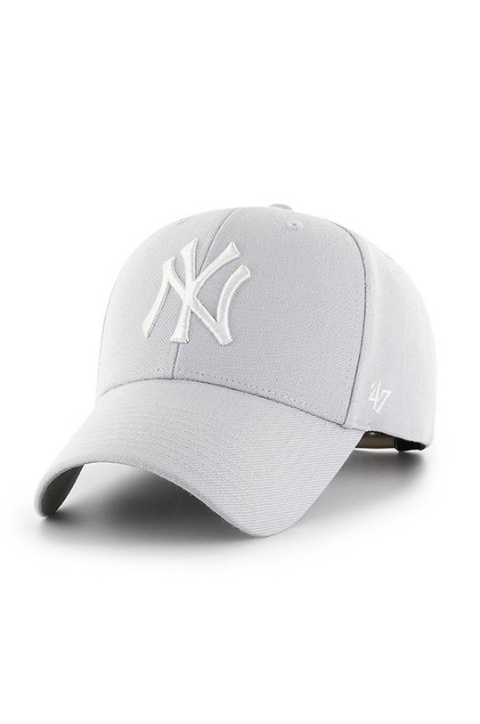 47 brand - Шапка MLB New York Yankees сив B.MVPSP17WBP.SL