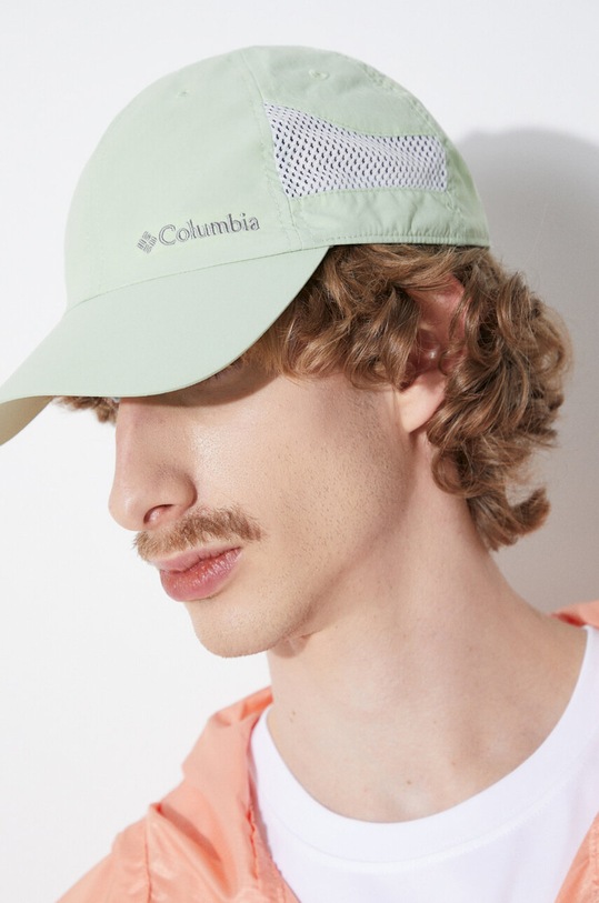 Columbia czapka z daszkiem Tech Shade 1539331 zielony