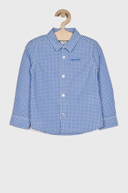 Pepe Jeans - Camasa copii 128-178/180 cm carouri albastru PB301695