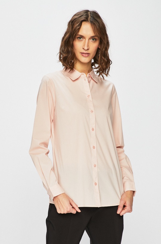 Jacqueline de Yong Koszula z elastanem różowy 15149877