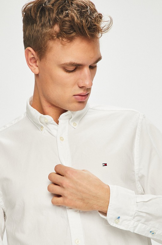 Tommy Hilfiger - Košeľa MW0MW08976 biela