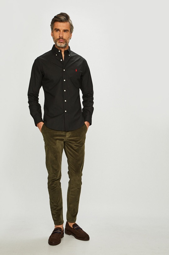 Îmbrăcăminte Polo Ralph Lauren cămașă 710705269007 negru