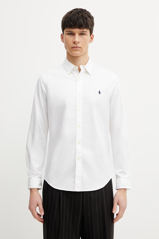 Polo Ralph Lauren - Košulja slim bijela 710736557002