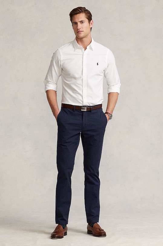 Odzież Polo Ralph Lauren - Koszula 710736557002 710736557002 biały