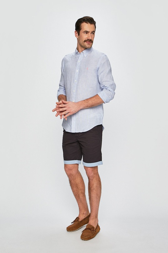 Oblečenie Polo Ralph Lauren - Košeľa 710740807001 modrá