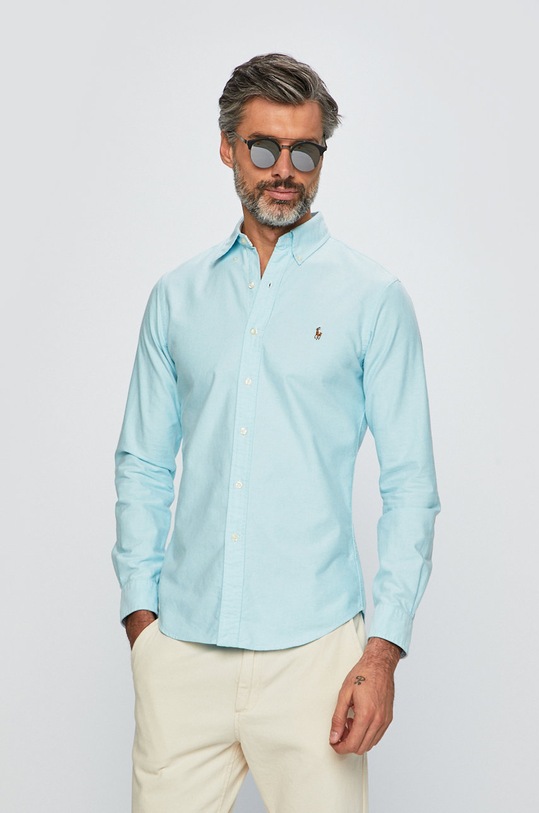 Polo Ralph Lauren - Риза вталена син 710744503004