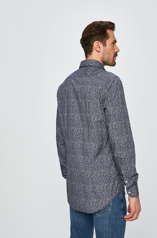 Tommy Hilfiger Tailored - Košeľa tmavomodrá TT0TT04761