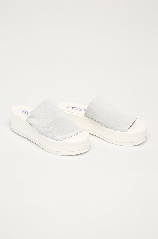 Steve Madden - Šľapky Slinky SM11000289 biela SS21