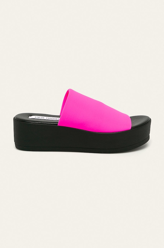 Steve Madden - Pantofle platforma růžová SM11000289