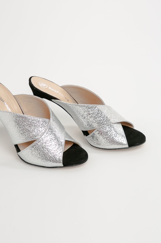 Obuv Solo Femme - Šľapky 26494.58.020.I51.06.00 čierna