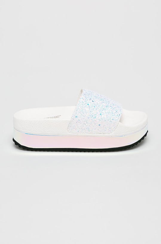TheWhiteBrand - Papuci platformă alb H.0081