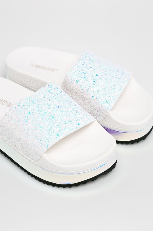 Încălțăminte TheWhiteBrand - Papuci H.0081 alb