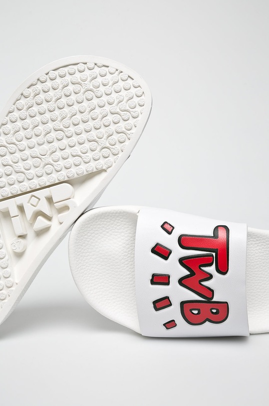 Încălțăminte TheWhiteBrand - Papuci L.0282 alb