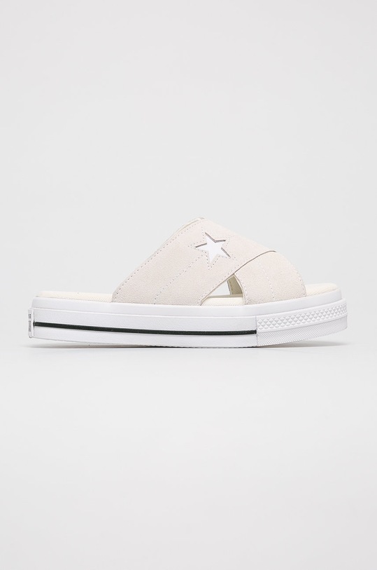 Converse - Šľapky platforma béžová C564144