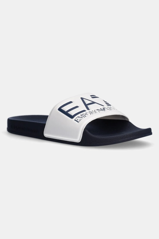 EA7 Emporio Armani - Klapki XCC22.XCP001 syntetyczny biały XCC22.XCP001