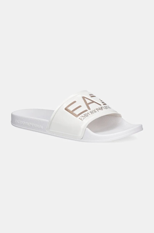 EA7 Emporio Armani - Šľapky plochý biela XCC22.XCP001