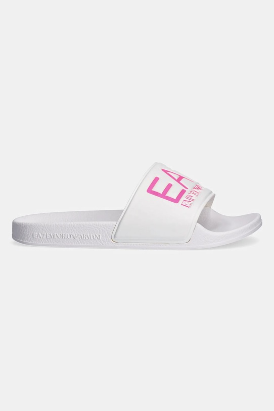 EA7 Emporio Armani - Papuci XCC22.XCP001 alb SS21