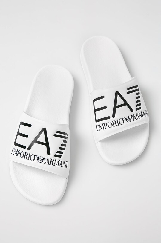 EA7 Emporio Armani - Pantofle XCC22.XCP001 bílá SS21