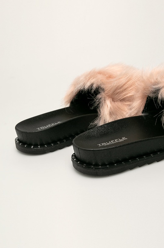 Obuwie Truffle Collection - Klapki SLIDE1 różowy