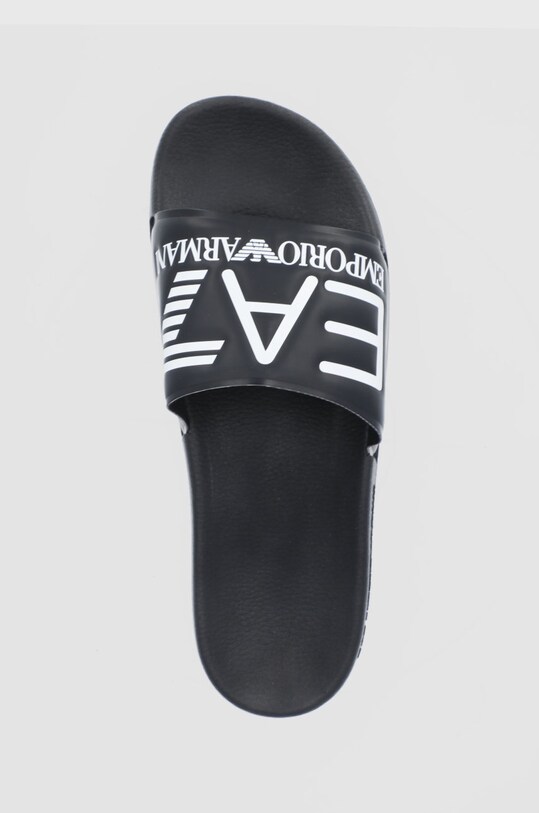 Pantofle EA7 Emporio Armani černá XCC22.XCP001.M