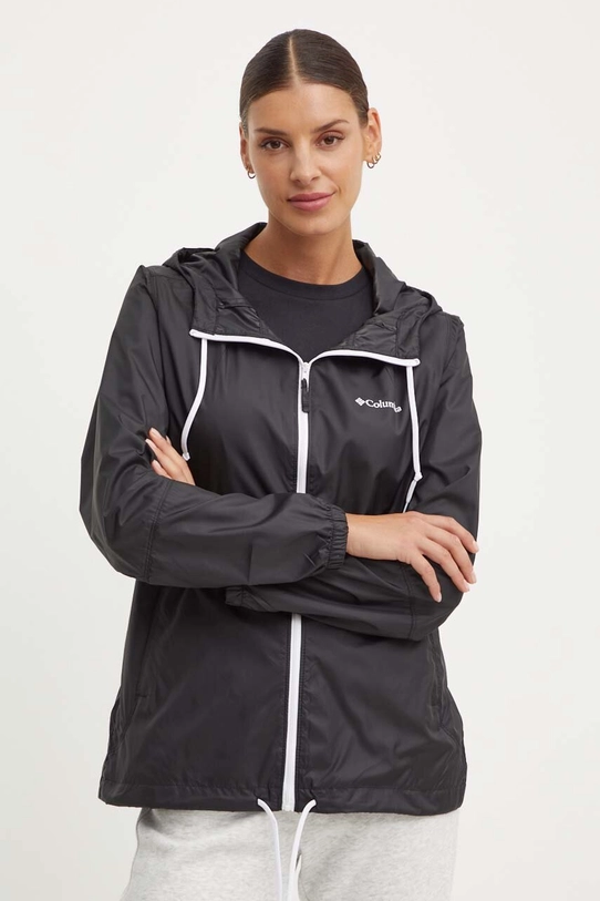 Jakna Columbia Flash Forward Windbreaker Black za prijelazno razdoblje crna 1585911