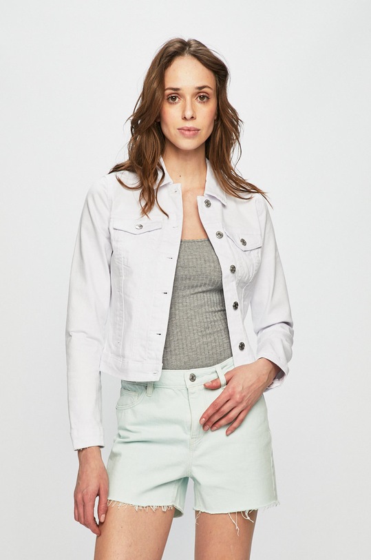 Vero Moda - Bunda riflovina bílá 10193085