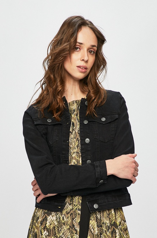 Vero Moda - Kurtka bez podszewki czarny 10193085