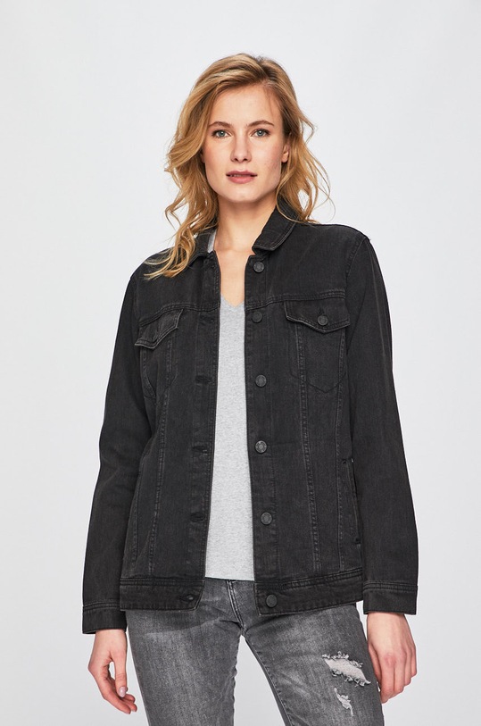 Noisy May - Bunda riflovina černá 27001867