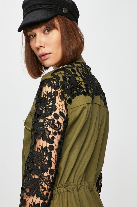 Bunda Guess Jeans W92L73.WBGF0 zelená SS19