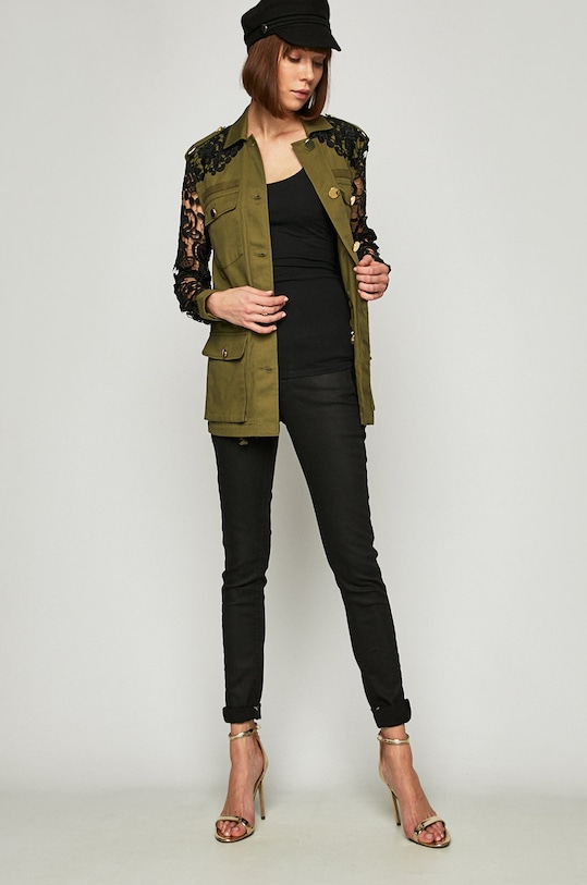 Oblečení Bunda Guess Jeans W92L73.WBGF0 zelená