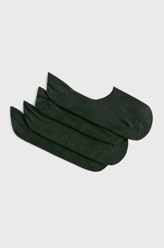 Pieces - Ponožky (4-pak) čierna 17095776