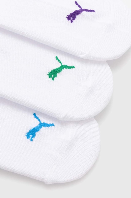 Ponožky Puma 3-pack 906807 bílá SS24
