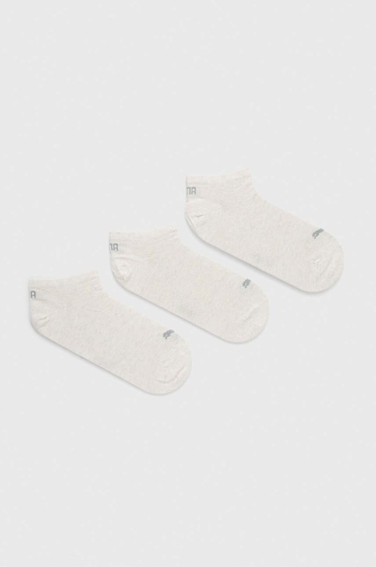 Puma skarpetki (3-pack) skarpetki krótkie beżowy 906807