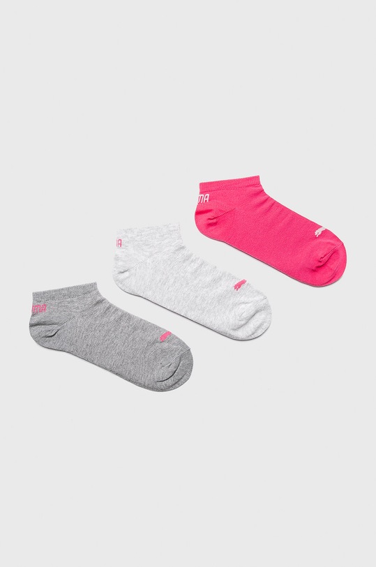 Ponožky Puma (3-pack) krátké ponožky šedá 906807