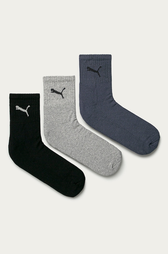 Puma - Skarpety (3-pack) 906110 skarpetki krótkie granatowy 906110