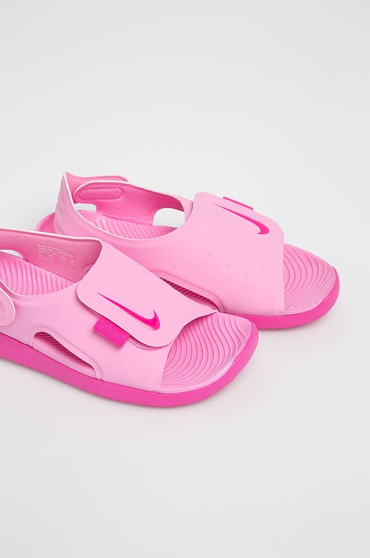 Nike Kids - Dětské sandály Sunray Adjust 5 AJ9076 růžová SS20